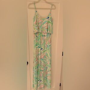 Lilly Pulitzer Tropical Maxi Dress